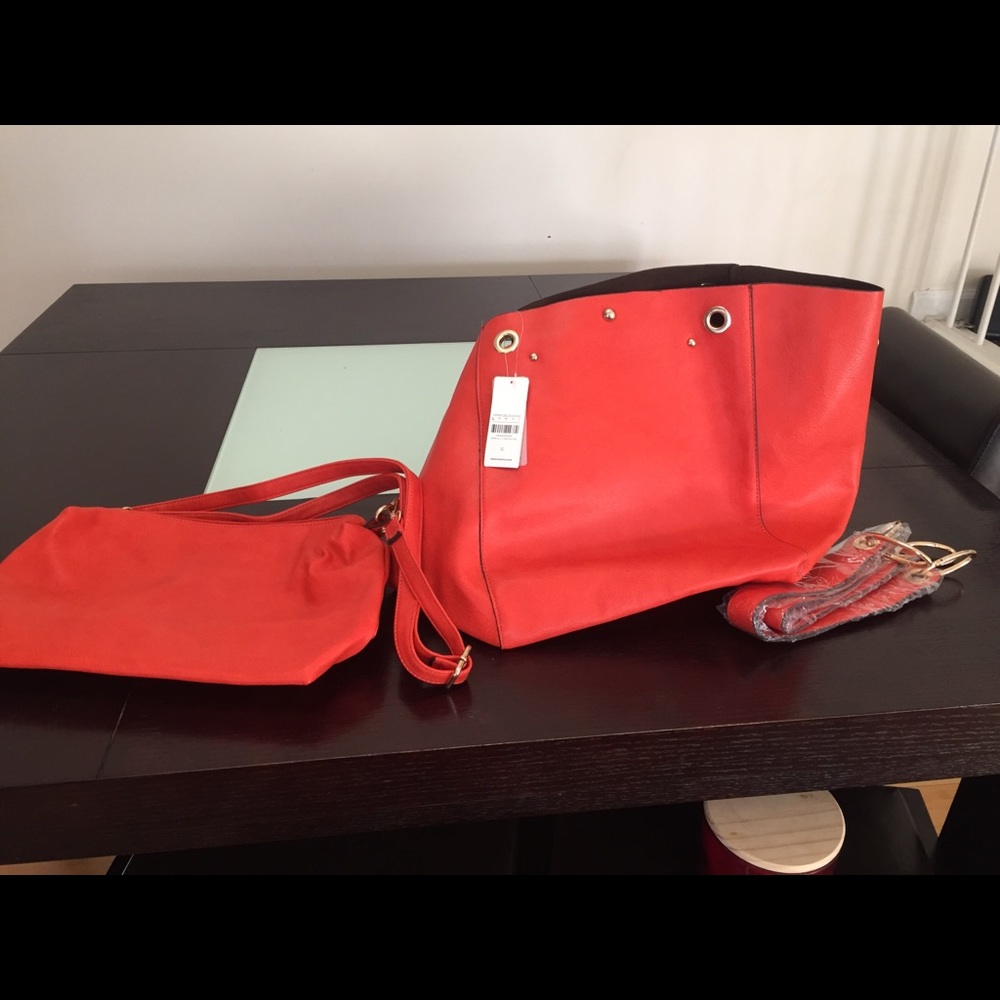 Large and medium matching handbag
